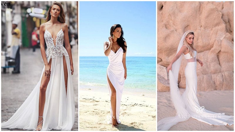Sexy Beach Wedding Dresses