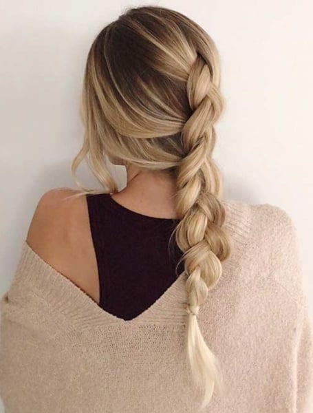 Single Dutch Braid