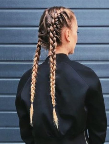 Tight French Braids