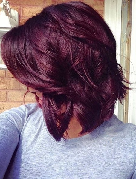 burgundy hair ideas in spring and summer of 2019; trendy hairstyles and  colors 2019; women hair colors; #hairs… | Red ombre hair, Burgundy hair,  Hair color burgundy
