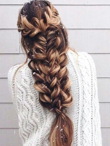 Voluminous French Braid