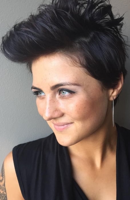 Voluminous Pixie Cut