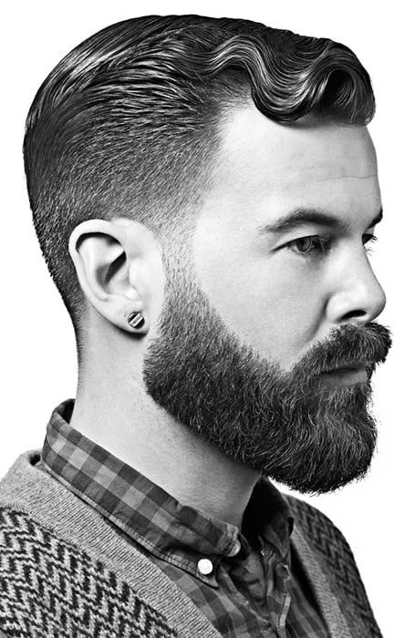 Wavy Hipster Haircut