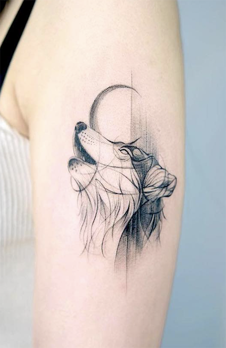 How do i choose the perfect wolf tattoo design   Онлайн блог о тату  IdeasTattoo