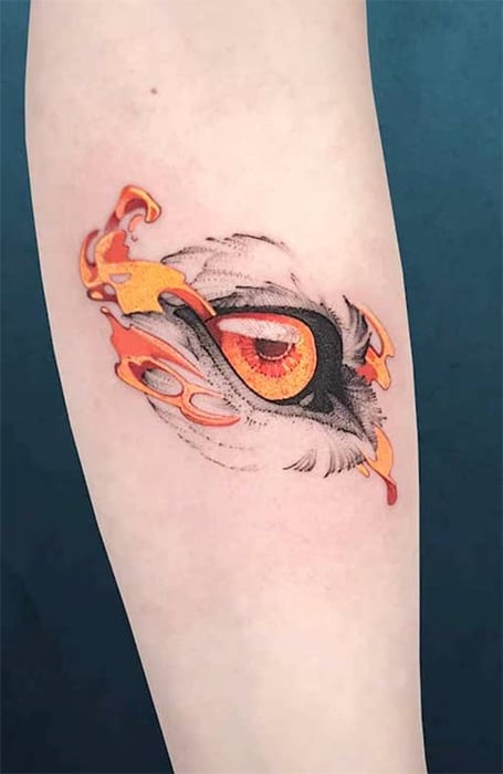 Wolf Eye Tattoo