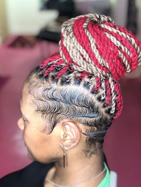 Yarn Braids Cornrows 