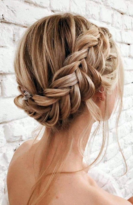 Braided Updo Wedding