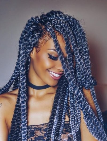 Knotless Yarn Braids