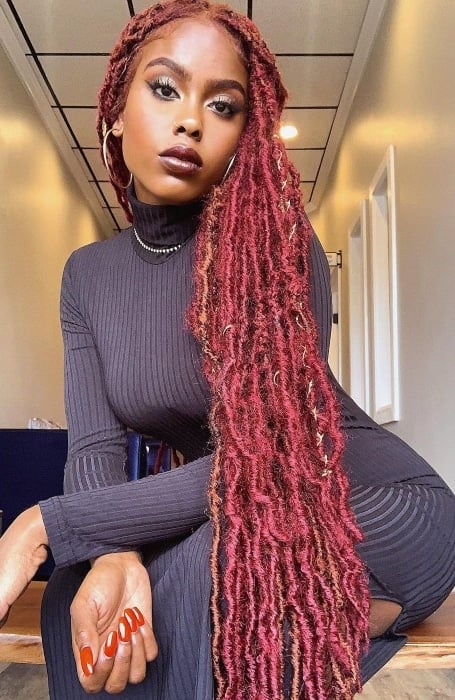 Red Goddess Braids