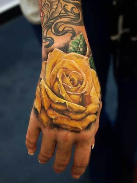 The Top 31 Yellow Rose Tattoo Ideas  2021 Inspiration Guide