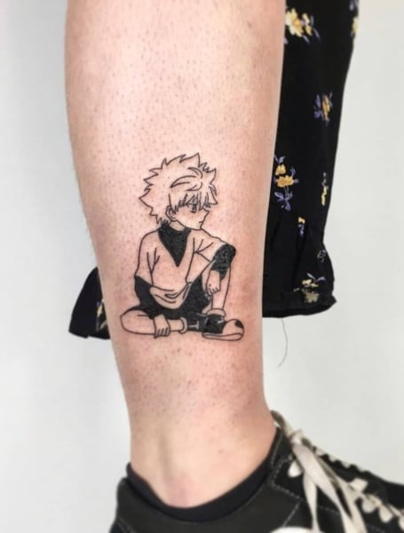 Anime Tattoo Men