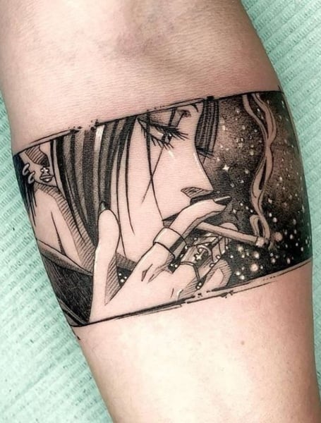 Anime Tattoo Women