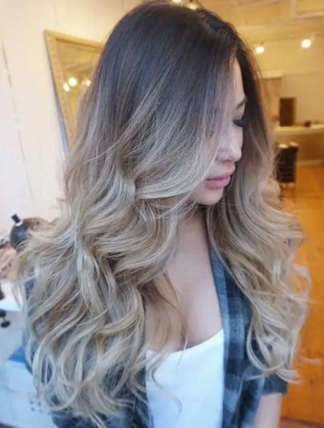 Ash Blonde Ombre