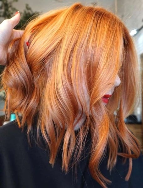 Ash Blonde On Orange Hair