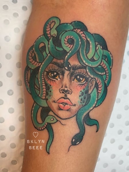 Baby Medusa Tattoo