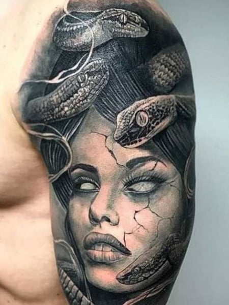 30 Powerful Medusa Tattoo Designs & Meaning - The Trend Spotter 30 Powerful Medusa Tattoo Designs & Meaning - The Trend Spotter