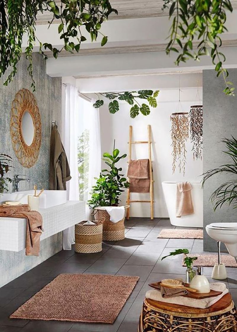 Boho Inspired Bathroom