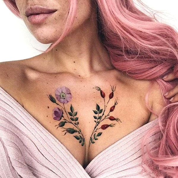 Breast Tattoo