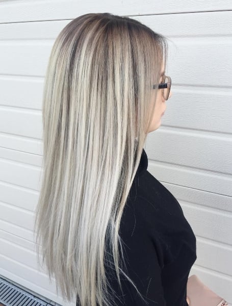 Brunette Ash Blonde And Grey