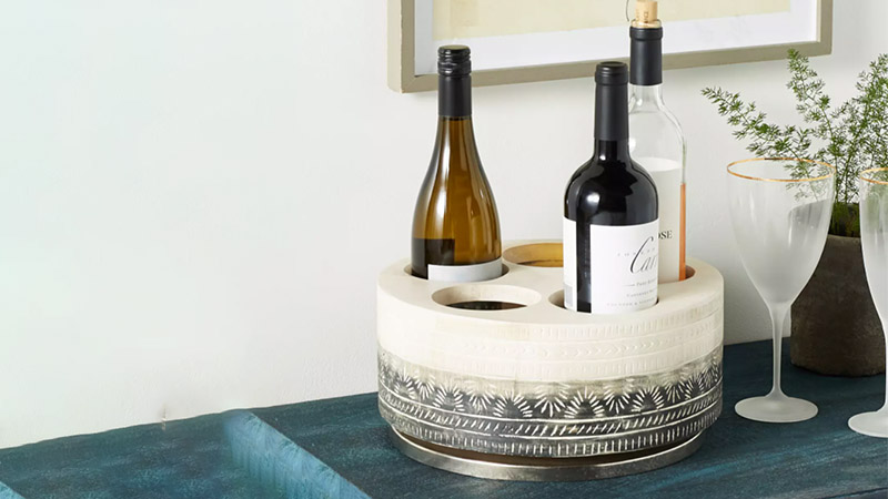 Chiara Rotating Wine Holder