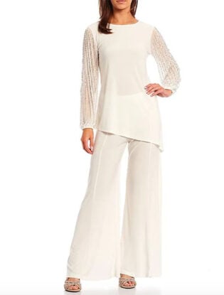 Classy Mother Of The Bride Pant Suits 3