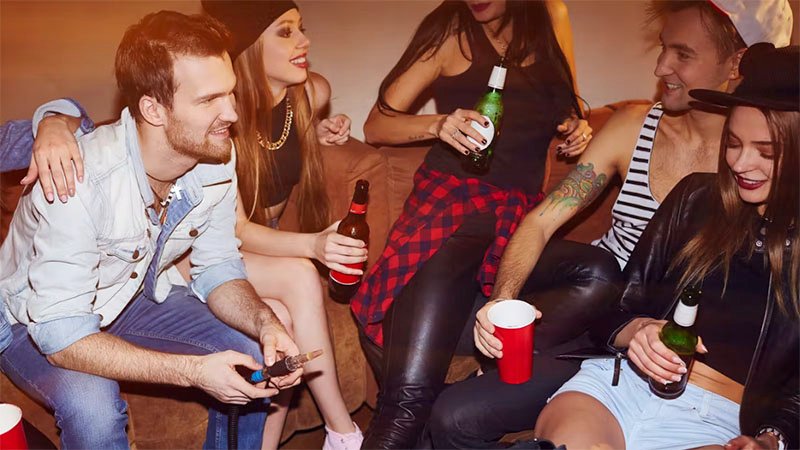 College Dorm Party