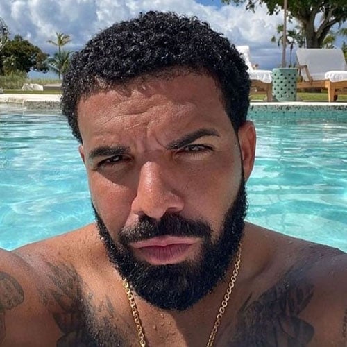 Drake Short Curly Afro