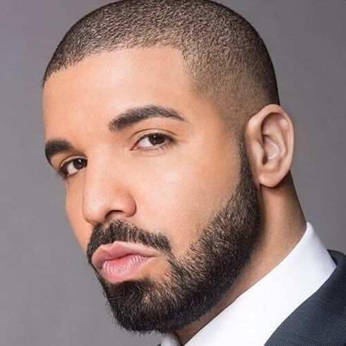 Drake Buzz Cut With Fade