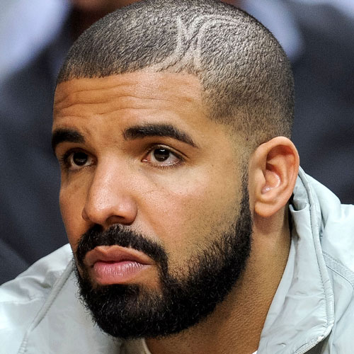 Drake Buzz Cut With Hair Design