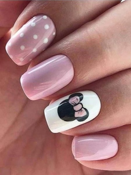 Easy Disney Nail Design