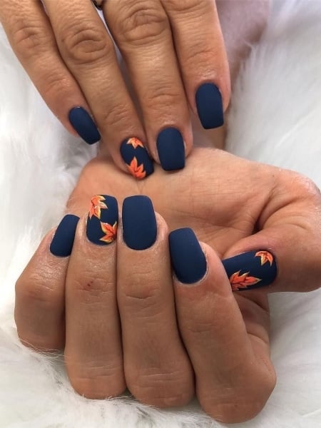 Easy Nail Design For Autumn