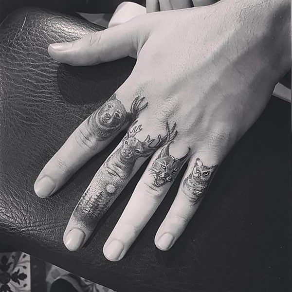 Finger Tattoo