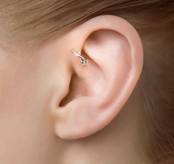 Forward Helix Piercing