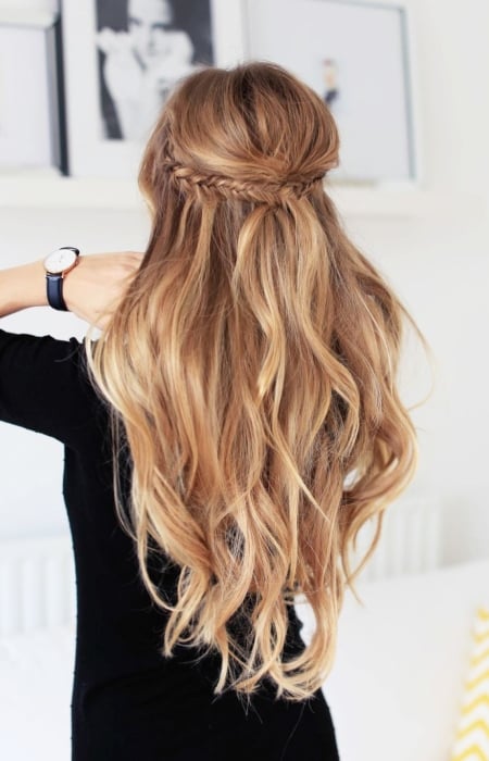 Half Up Half Down Hairstyles For Work