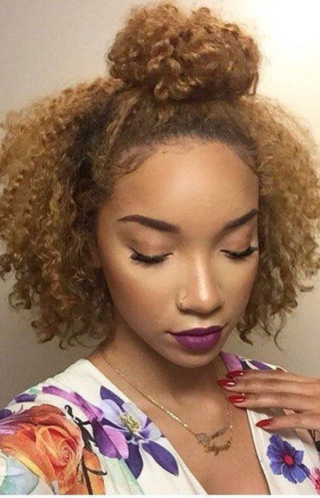 Half Up Half Down Natural Hairstyles1