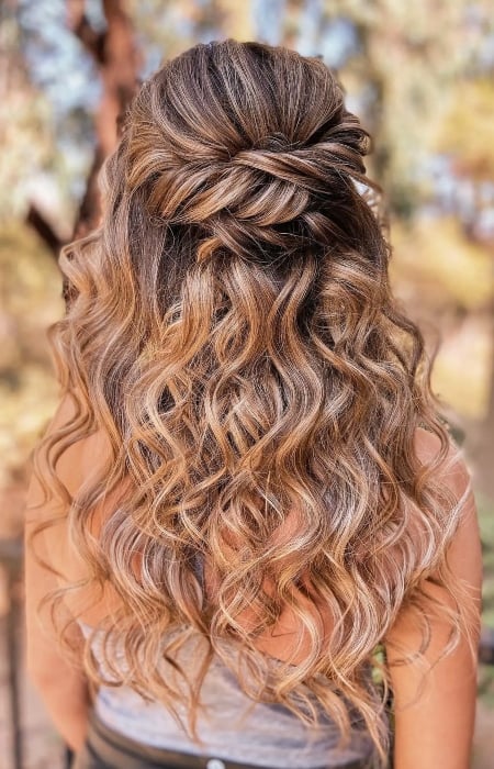 60 Best Half Up Half Down Hairstyles For 22 The Trend Spotter