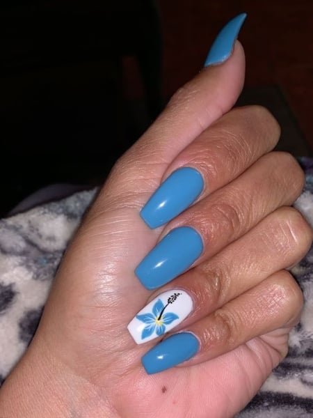 Hawaiian Nail Design