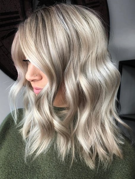 Lightest Ash Blonde