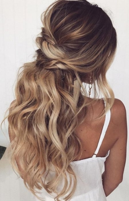 Loose Half Up Half Down Hairstyles1