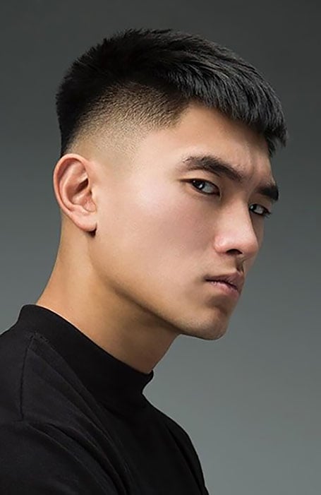 Low Taper Asian Hairstyle