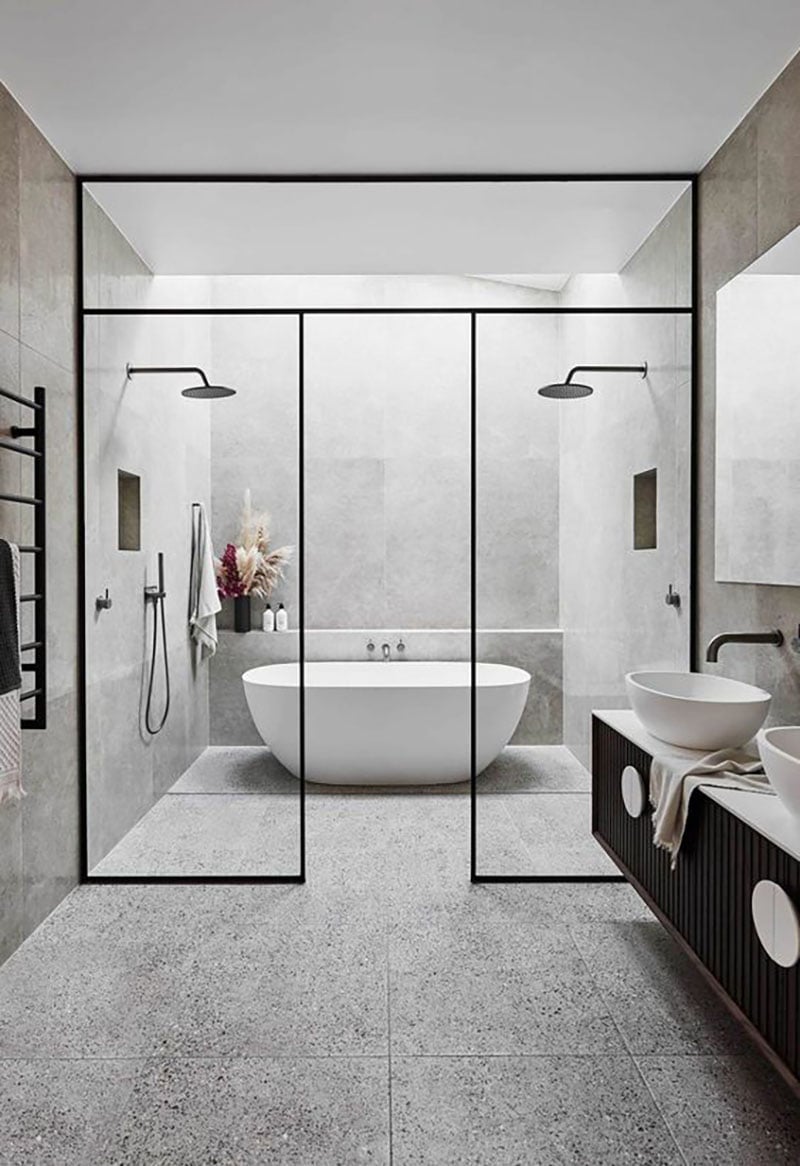 Modern Master Bathroom