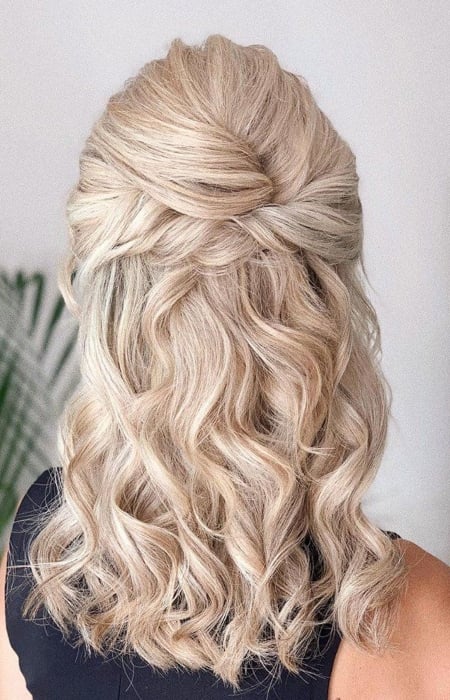 Mother Of The Bride Hairstyles Half Up Half Down