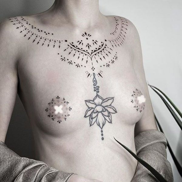 Tattooed Nipples Women