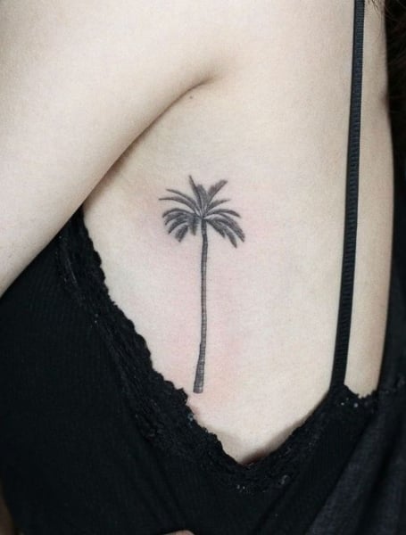 Palm Tree Tattoo Women