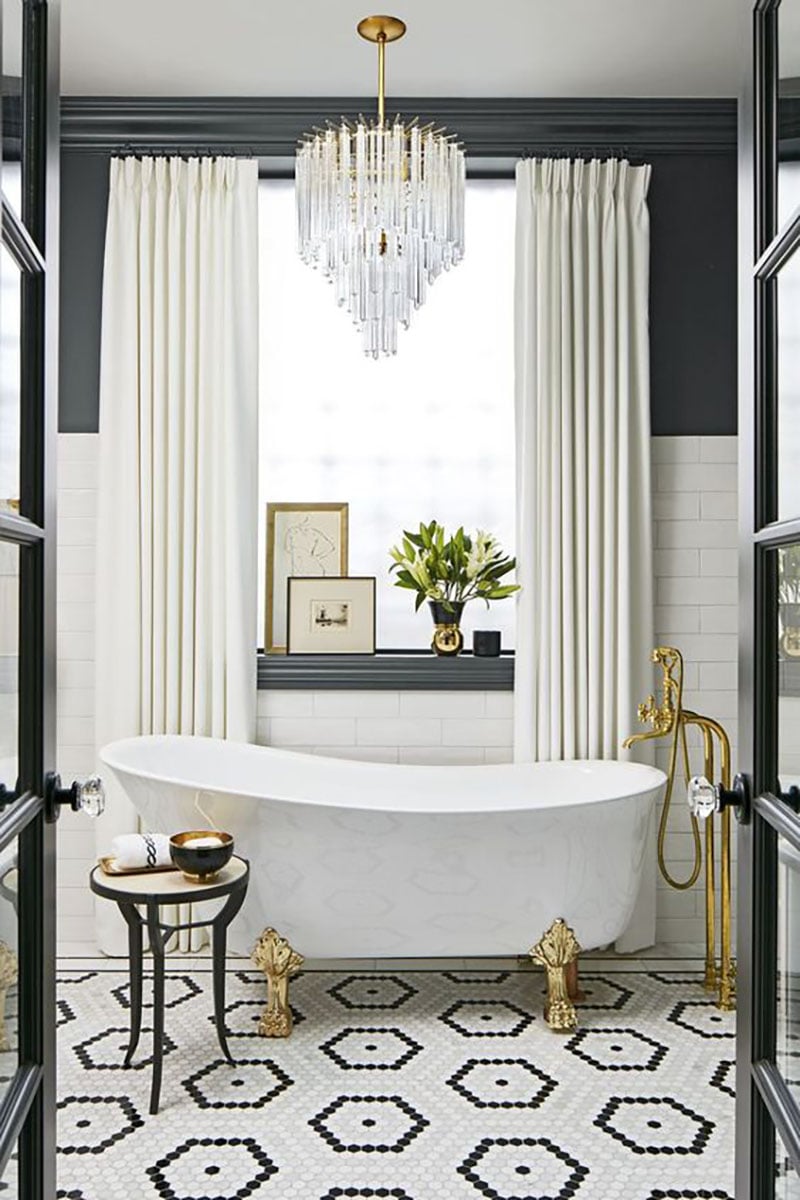 Parisian Inspired Bathroom