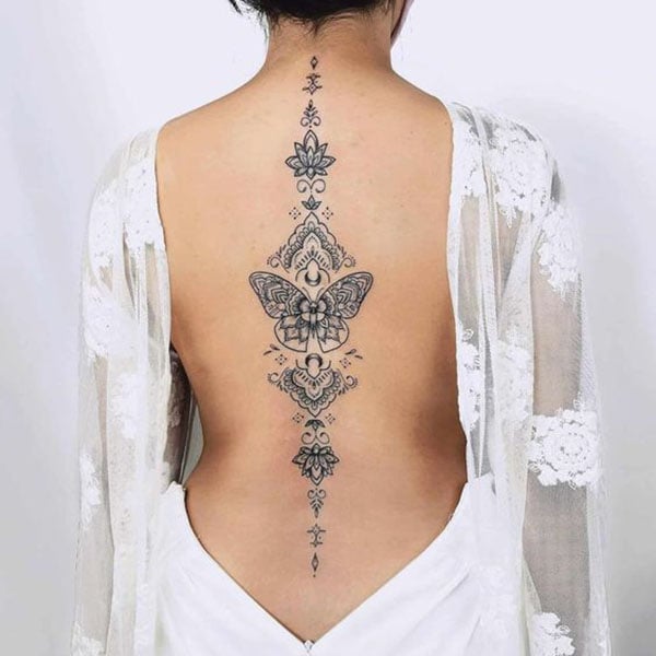 Spine Tattoo