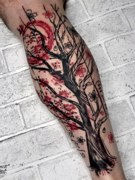 50 Coolest Trash Polka Tattoos (2023) - The Trend Spotter