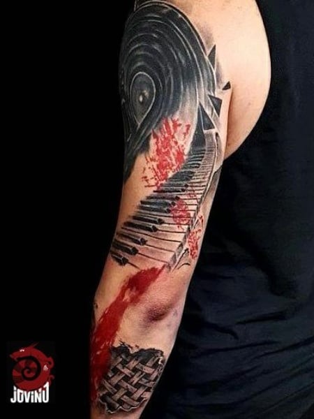 Trash Polka Tattoo Sleeve1