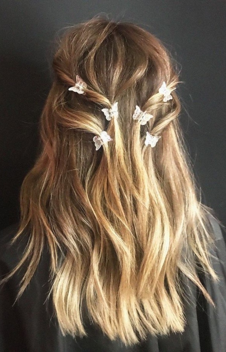 60 Best Half Up Half Down Hairstyles For 22 The Trend Spotter