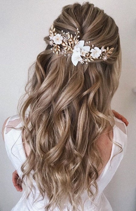 Wedding Half Up Half Down Hairstyles